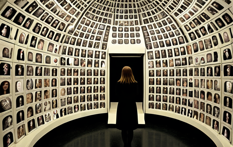**

Prompt: People inside a literal "echo chamber" made of social media feeds, only showing environmental advocacy posts, blissfully unaware of the outside world where others are indifferent or disagree. Exaggerated, surreal style.

**