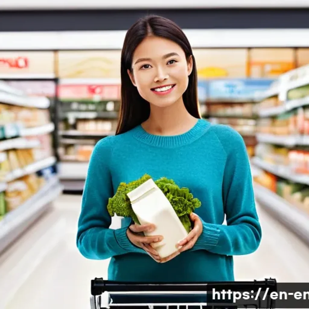 환경 피해와 경제적 비용 - **Prompt 1: Supermarket Shock**
    A realistic, bright, and modern supermarket aisle. Focus on a yo...