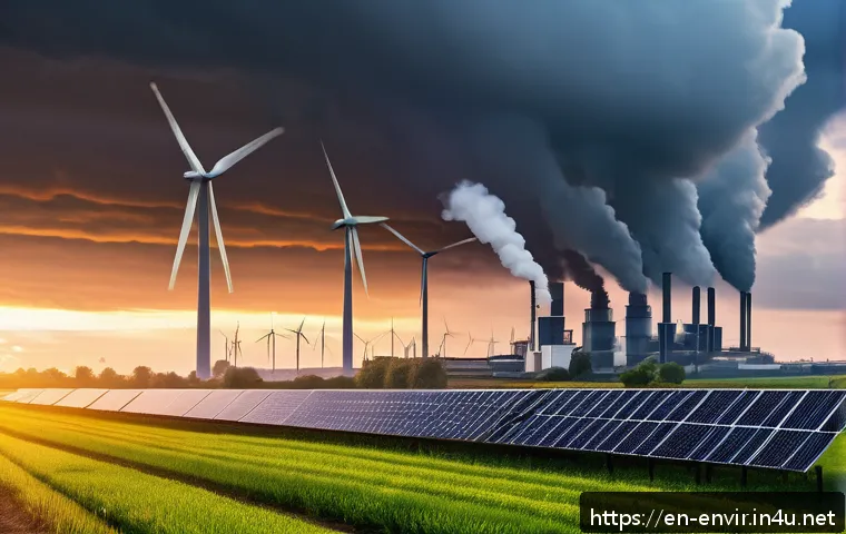 대기 중 CO2 농도 변화 관련 이미지 1